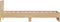 vidaXL - Bedframe - met - hoofdbord - en - LED - sonoma - eikenkleurig - 90x190 - cm