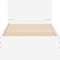 vidaXL - Bedframe - met - hoofdbord - en - LED-verlichting - wit - 90x190 - cm