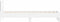 vidaXL - Bedframe - met - hoofdbord - en - LED-verlichting - wit - 75x190 - cm