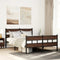 vidaXL - Bedframe - met - hoofdbord - en - voetbord - zonder - matras - 140x190 - cm