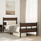 vidaXL - Bedframe - met - hoofdbord - en - voetbord - zonder - matras - 80x200 - cm