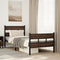 vidaXL - Bedframe - met - hoofdbord - en - voetbord - zonder - matras - 90x200 - cm