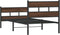 vidaXL - Bedframe - met - hoofdbord - en - voetbord - zonder - matras - 90x190 - cm