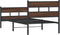 vidaXL - Bedframe - met - hoofdbord - en - voetbord - zonder - matras - 80x200 - cm