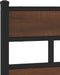 vidaXL - Bedframe - met - hoofdbord - en - voetbord - zonder - matras - 140x200 - cm