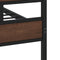 vidaXL - Bedframe - met - hoofdbord - en - voetbord - zonder - matras - 100x200 - cm