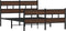 vidaXL - Bedframe - met - hoofdbord - en - voetbord - zonder - matras - 140x190 - cm