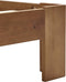vidaXL - Bedframe - met - hoofdbord - grenenhout - honingbruin - 140x200 - cm