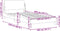 vidaXL - Bedframe - met - hoofdbord - kunstleer - bruin - 100x200 - cm