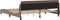 vidaXL - Bedframe - met - hoofdbord - kunstleer - cappuccinokleurig - 200x200 - cm
