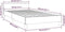 vidaXL - Bedframe - met - hoofdbord - kunstleer - cappucinnokleurig - 80x200 - cm