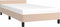 vidaXL - Bedframe - met - hoofdbord - kunstleer - cappucinnokleurig - 80x200 - cm