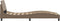 vidaXL - Bedframe - met - hoofdbord - kunstleer - cappucinnokleurig - 90x190 - cm