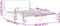 vidaXL - Bedframe - met - hoofdbord - kunstleer - grijs - 140x200 - cm