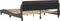 vidaXL - Bedframe - met - hoofdbord - kunstleer - grijs - 180x200 - cm