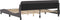 vidaXL - Bedframe - met - hoofdbord - kunstleer - grijs - 200x200 - cm