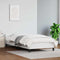 vidaXL - Bedframe - met - hoofdbord - kunstleer - wit - 90x190 - cm