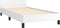 vidaXL - Bedframe - met - hoofdbord - kunstleer - wit - 90x190 - cm