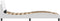 vidaXL - Bedframe - met - hoofdbord - kunstleer - wit - 90x200 - cm