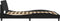 vidaXL - Bedframe - met - hoofdbord - kunstleer - zwart - 140x200 - cm
