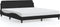 vidaXL - Bedframe - met - hoofdbord - kunstleer - zwart - 180x200 - cm