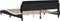 vidaXL - Bedframe - met - hoofdbord - kunstleer - zwart - en - wit - 180x200 - cm