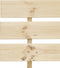 vidaXL - Bedframe - met - hoofdbord - massief - grenenhout - 160x200 - cm