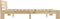 vidaXL - Bedframe - met - hoofdbord - massief - grenenhout - 160x200 - cm