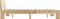 vidaXL - Bedframe - met - hoofdbord - massief - grenenhout - wit - 140x200 - cm