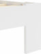 vidaXL - Bedframe - met - hoofdbord - massief - grenenhout - wit - 180x200 - cm