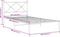 vidaXL - Bedframe - met - hoofdbord - metaal - wit - 100x190 - cm