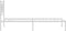 vidaXL - Bedframe - met - hoofdbord - metaal - wit - 100x190 - cm