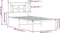 vidaXL - Bedframe - met - hoofdbord - metaal - wit - 100x200 - cm
