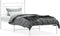 vidaXL - Bedframe - met - hoofdbord - metaal - wit - 100x200 - cm
