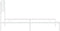 vidaXL - Bedframe - met - hoofdbord - metaal - wit - 100x200 - cm