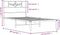 vidaXL - Bedframe - met - hoofdbord - metaal - wit - 107x203 - cm