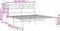 vidaXL - Bedframe - met - hoofdbord - metaal - wit - 120x190 - cm