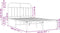 vidaXL - Bedframe - met - hoofdbord - metaal - wit - 120x190 - cm