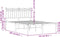 vidaXL - Bedframe - met - hoofdbord - metaal - wit - 120x200 - cm
