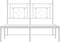 vidaXL - Bedframe - met - hoofdbord - metaal - wit - 120x200 - cm