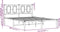 vidaXL - Bedframe - met - hoofdbord - metaal - wit - 135x190 - cm