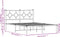 vidaXL - Bedframe - met - hoofdbord - metaal - wit - 140x200 - cm