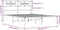 vidaXL - Bedframe - met - hoofdbord - metaal - wit - 140x200 - cm