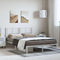 vidaXL-Bedframe-met-hoofdbord-metaal-wit-150x200-cm