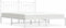 vidaXL - Bedframe - met - hoofdbord - metaal - wit - 160x200 - cm