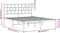 vidaXL - Bedframe - met - hoofdbord - metaal - wit - 160x200 - cm
