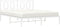 vidaXL - Bedframe - met - hoofdbord - metaal - wit - 160x200 - cm