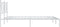 vidaXL - Bedframe - met - hoofdbord - metaal - wit - 160x200 - cm
