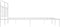 vidaXL - Bedframe - met - hoofdbord - metaal - wit - 160x200 - cm