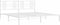 vidaXL - Bedframe - met - hoofdbord - metaal - wit - 180x200 - cm